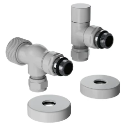 Набор термостатический осевой Royal Thermo Design Pro 15мм М30х1,5 (Белый) Набор термостатический осевой Royal Thermo Design Pro 15мм М30х1,5 (Белый)