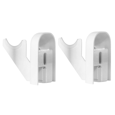 Комплект настенных регулируемых кронштейнов Royal Thermo Design 80, белые RTD80W фото 2