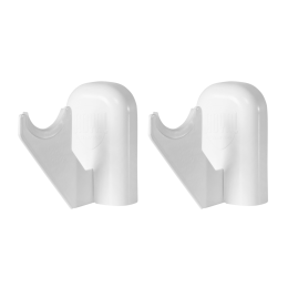 Комплект настенных регулируемых кронштейнов Royal Thermo Design 80, белые RTD80W