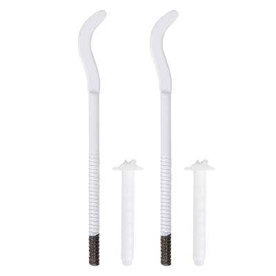 Комплект плоских кронштейнов Royal Thermo с дюбелями 7,2х170мм RT06 фото 1