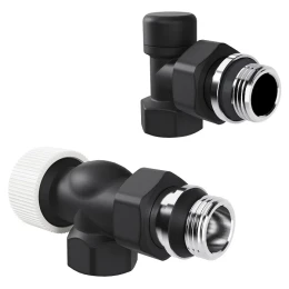 Набор термостатический осевой Royal Thermo Design 1/2"М30х1,5 (Черный) Набор термостатический осевой Royal Thermo Design 1/2"М30х1,5 (Черный)