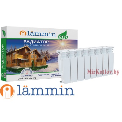 Купить Биметаллический радиатор Lammin ECO BM-350-80-10 