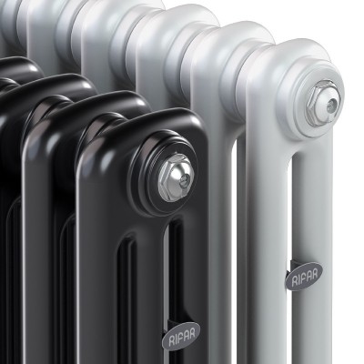Стальной трубчатый радиатор RIFAR TUBOG TUB 2180-7 AN Антрацит (бок. подкл.) фото 4