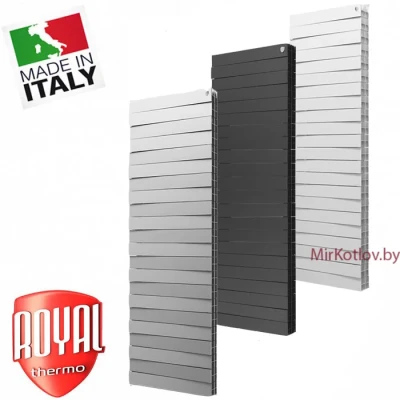 Биметаллический радиатор Royal Thermo Pianoforte Tower 500 Silver Satin (18 сек) Биметаллический радиатор Royal Thermo Pianoforte Tower 500 Silver Satin (18 сек)