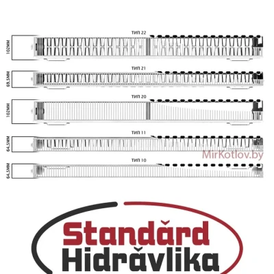 Стальной радиатор STANDARD HIDRAVLIKA 11 500x900 Compact Стальной радиатор STANDARD HIDRAVLIKA 11 500x900 Compact