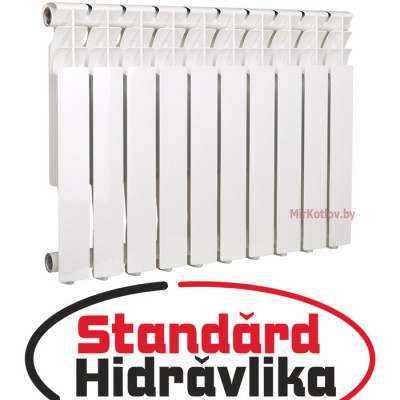 Купить Радиатор алюминиевый Standard Hidravlika Classic 80 500/80 (6 ребер) 