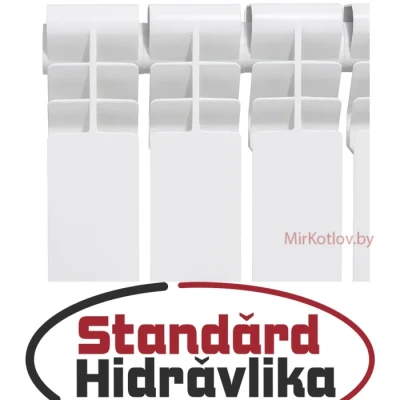 Радиатор алюминиевый Standard Hidravlika Ostrava S80 (500/80) 10 ребер Радиатор алюминиевый Standard Hidravlika Ostrava S80 (500/80) 10 ребер