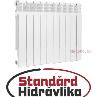 Радиатор алюминиевый Standard Hidravlika Ostrava S80 (500/80) 10 ребер Радиатор алюминиевый Standard Hidravlika Ostrava S80 (500/80) 10 ребер