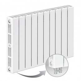 Биметаллический радиатор Rifar SUPReMO VENTIL 500 (10 секций)