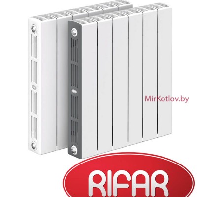 Биметаллический радиатор Rifar SUPReMO 500 (10 секций) фото 6