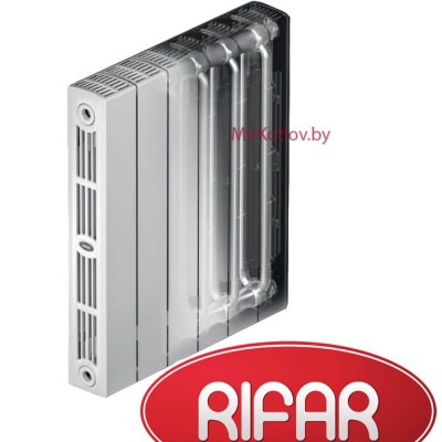 Биметаллический радиатор Rifar SUPReMO 500 (10 секций) фото 1