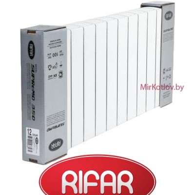 Биметаллический радиатор Rifar SupreMO 350 (1 секция) фото 2