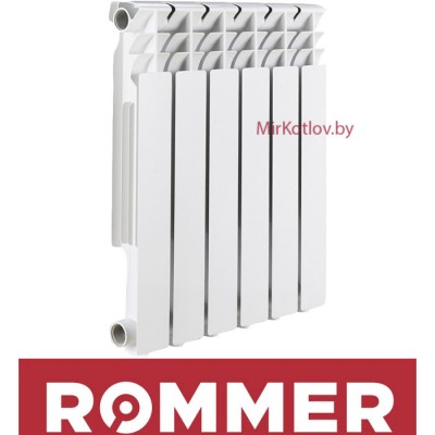 Купить Алюминиевый радиатор Rommer Optima 500 (10 секций) 