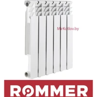 Алюминиевый радиатор Rommer Optima 500 (10 секций) Алюминиевый радиатор Rommer Optima 500 (10 секций)