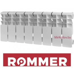 Алюминиевый радиатор Rommer Plus 200 (1 секция)