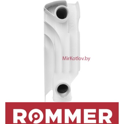 Алюминиевый радиатор Rommer Plus 200 (1 секция) фото 5