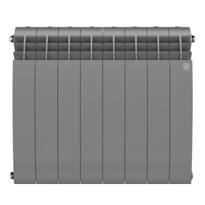 Биметаллический радиатор Royal Thermo BiLiner 500 Silver Satin (8 сек) фото 1