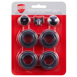Набор присоединительный Royal Thermo 1/2" black Набор присоединительный Royal Thermo 1/2" black