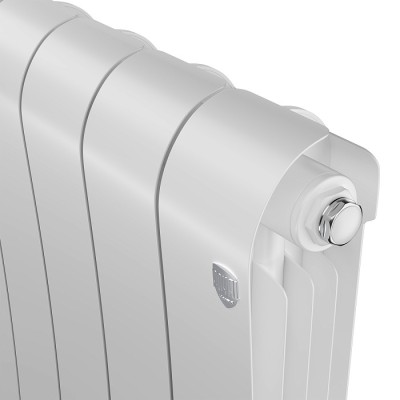 Радиатор биметаллический Royal Thermo Infinity 500 Bianco Traffico (10 секций) - гарантия до 5 лет фото 2 Радиатор биметаллический Royal Thermo Infinity 500 Bianco Traffico (10 секций) фото 2