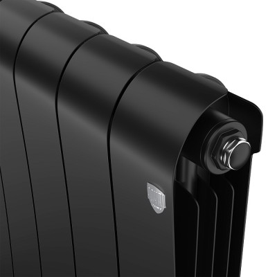 Радиатор биметаллический Royal Thermo Infinity 500 Noir Sable (12 секций) фото 2