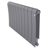 Радиатор биметаллический Royal Thermo Infinity 500 Silver Satin (4 секций)