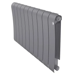 Радиатор биметаллический Royal Thermo Infinity 500 Silver Satin (10 секций)