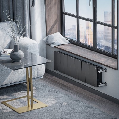 Биметаллический радиатор Royal Thermo PianoForte 200 Noir Sable (12 сек) фото 6