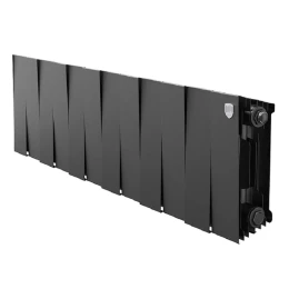 Биметаллический радиатор Royal Thermo PianoForte 200 Noir Sable (18 сек)