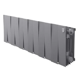 Биметаллический радиатор Royal Thermo PianoForte 200 Silver Satin (18 сек)
