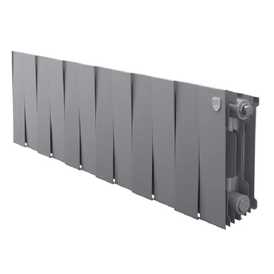 Биметаллический радиатор Royal Thermo PianoForte 200 Silver Satin (16 сек)