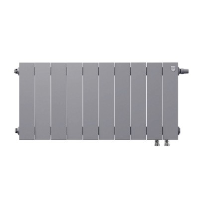 Биметаллический радиатор Royal Thermo PianoForte 300 Silver Satin VDR80 (14 сек) - гарантия до 5 лет фото 1 Биметаллический радиатор Royal Thermo PianoForte 300 Silver Satin VDR80 (14 сек) фото 1