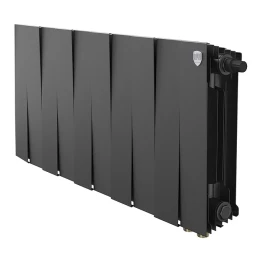 Биметаллический радиатор Royal Thermo PianoForte 300 Noir Sable VDR80 (14 сек)