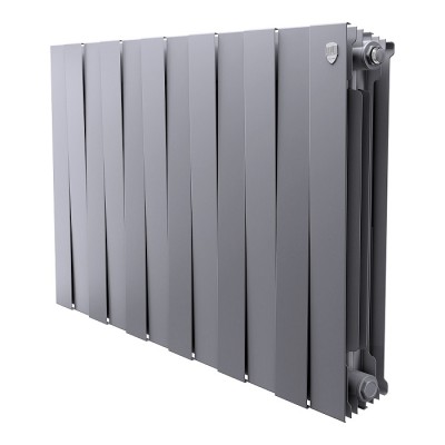 Купить Биметаллический радиатор Royal Thermo PianoForte 500 Silver Satin (12 сек) в магазине Mirkotlov.by (Мир Котлов) - отличное качество. Купить Биметаллический радиатор Royal Thermo PianoForte 500 Silver Satin (12 сек)