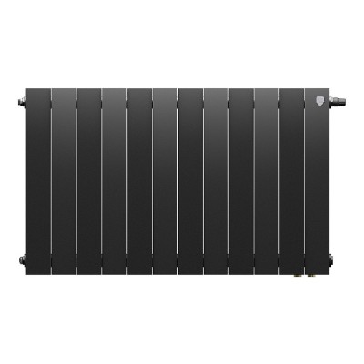 Биметаллический радиатор Royal Thermo PianoForte 500 Noir Sable VDR80 (4 сек) - гарантия до 5 лет фото 1 Биметаллический радиатор Royal Thermo PianoForte 500 Noir Sable VDR80 (4 сек) фото 1