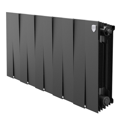 Купить Биметаллический радиатор Royal Thermo PianoForte 300 Noir Sable (12 сек) в магазине Mirkotlov.by (Мир Котлов) - отличное качество. Купить Биметаллический радиатор Royal Thermo PianoForte 300 Noir Sable (12 сек)