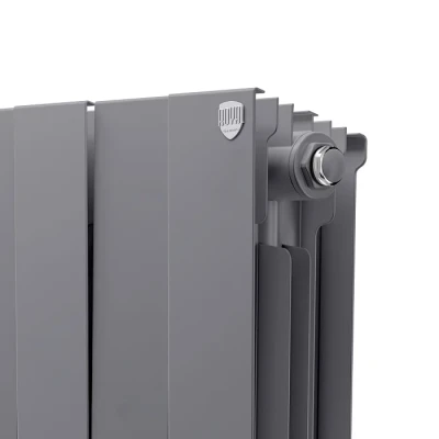 Биметаллический радиатор Royal Thermo PianoForte 300 Silver Satin (16 сек)