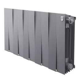 Биметаллический радиатор Royal Thermo PianoForte 300 Silver Satin (14 сек)