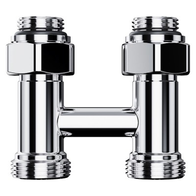 Узел нижнего подключения Royal Thermo Design прямой 1/2"х3/4" EK (хром) фото 4