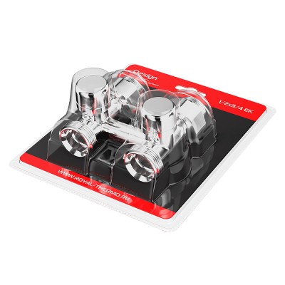 Узел нижнего подключения Royal Thermo Design прямой 1/2"х3/4" EK (хром) фото 5