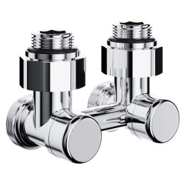 Узел нижнего подключения Royal Thermo Design угловой 1/2"х3/4" EK (хром)