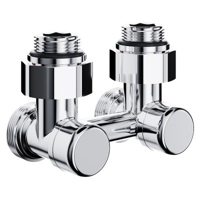 Купить Узел нижнего подключения Royal Thermo Design угловой 1/2"х3/4" EK (хром) 