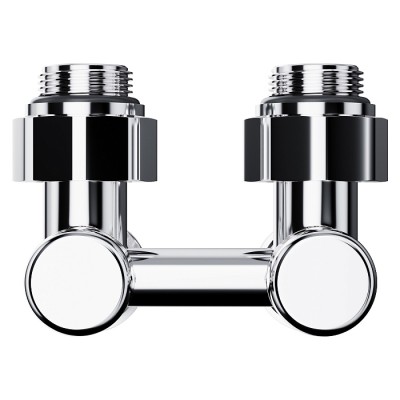 Узел нижнего подключения Royal Thermo Design угловой 1/2"х3/4" EK (хром) фото 2
