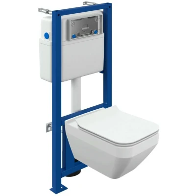 Комплект инсталляции Cersanit Link Pro с унитазом Crea Square Co Dpl Eo SLIM Комплект инсталляции Cersanit Link Pro с унитазом Crea Square Co Dpl Eo SLIM