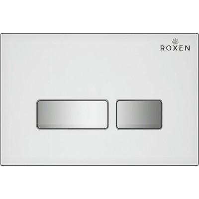 Комплект инсталляции Roxen StounFix Slim 962866 клавиша белая фото 6