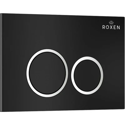 Комплект инсталляции Roxen StounFix Slim 507542 клавиша черная
