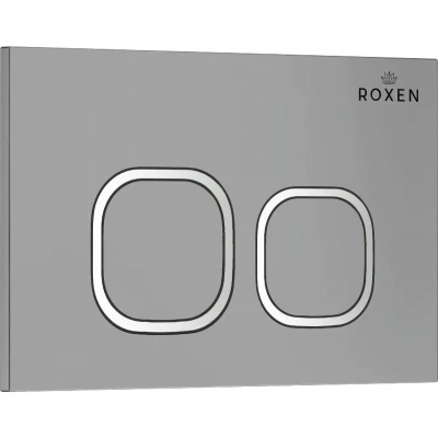 Комплект инсталляции Roxen StounFix Slim 557682 клавиша хром матовый Комплект инсталляции Roxen StounFix Slim 557682 клавиша хром матовый