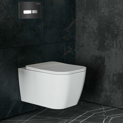 Комплект инсталляции Roxen StounFix Slim 646038 клавиша черная фото 7