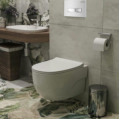 Комплект инсталляции Roxen StounFix Slim 636623 белый фото 8