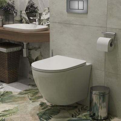 Комплект инсталляции Roxen StounFix Slim 613423 клавиша оружейная сталь фото 9
