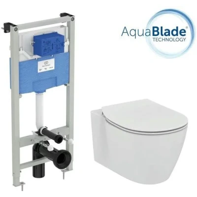 Инсталляция с унитазом Ideal Standard Connect Aquablade E211601